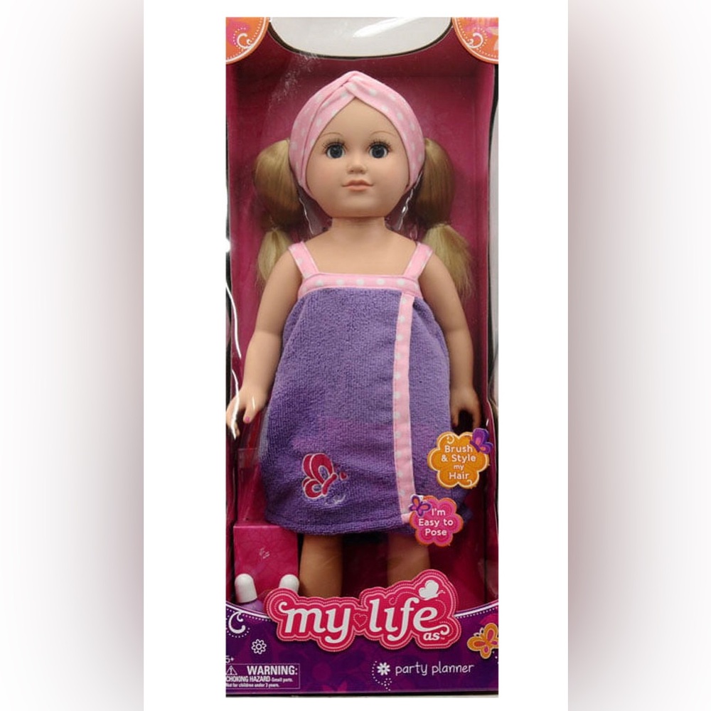 MyLife as a Spa Vacationer 18” Doll
